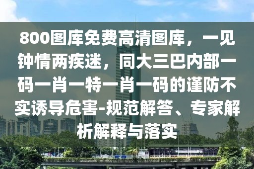 800圖庫免費高清圖庫，一見鐘情兩疾迷，同大三巴內(nèi)部一碼一肖一特一肖一碼的謹防不實誘導危害-規(guī)范解答、專家解析解釋與落實